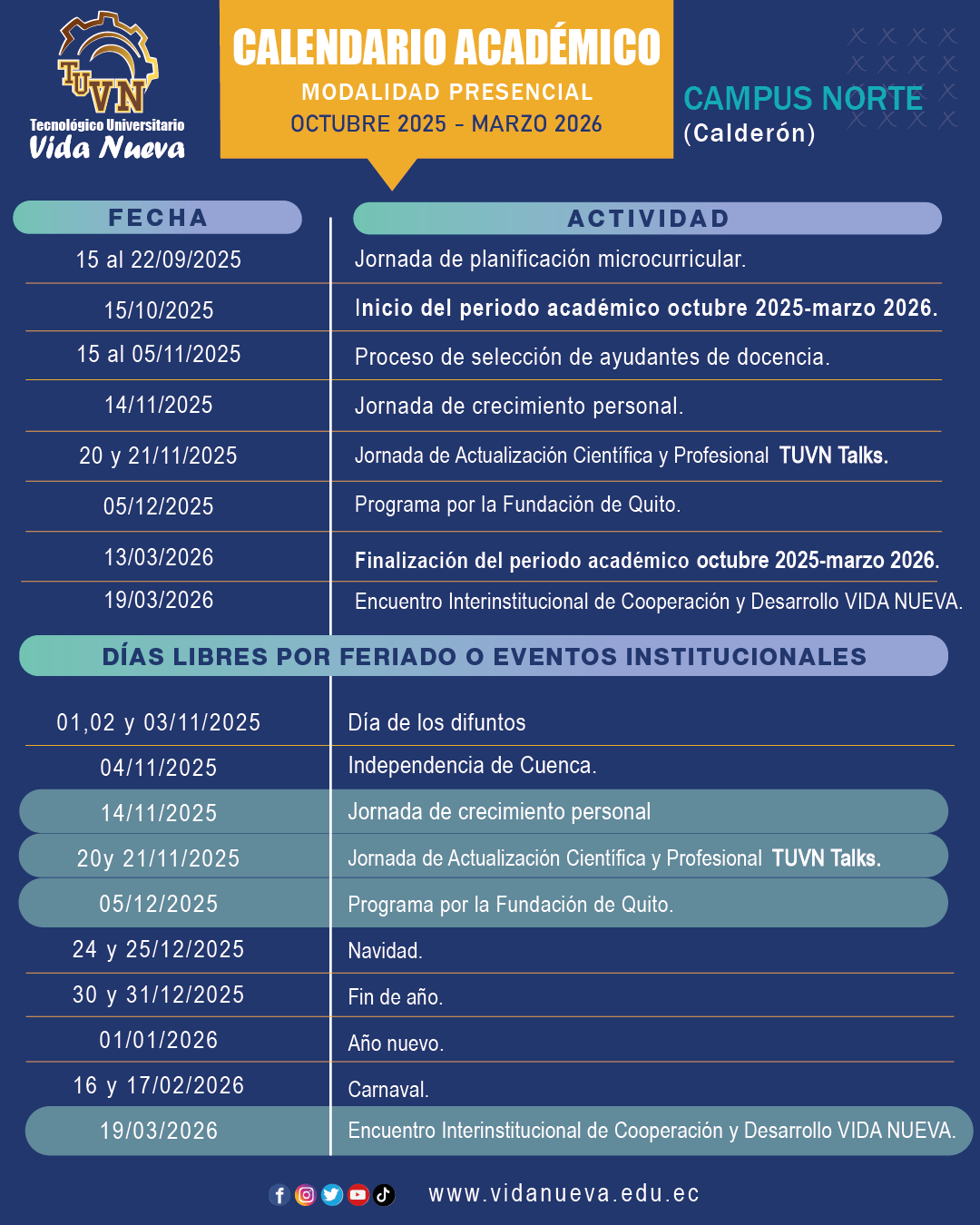 CALENDARIO ACADEMICO CAMUS NORTE 2526 Mesa de trabajo 1 01